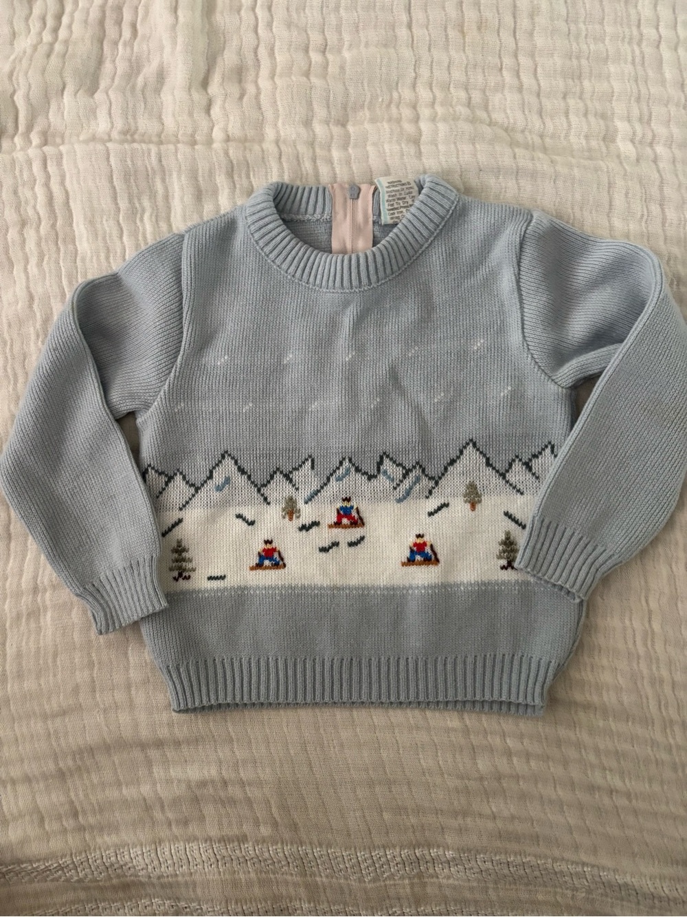 Vintage Ski Sweater Size 3T